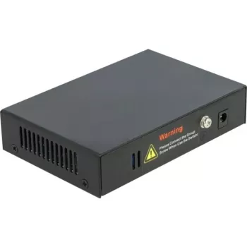 Tinklo komutatorius DeLOCK 87764 Gigabit Ethernet PoE, juodas