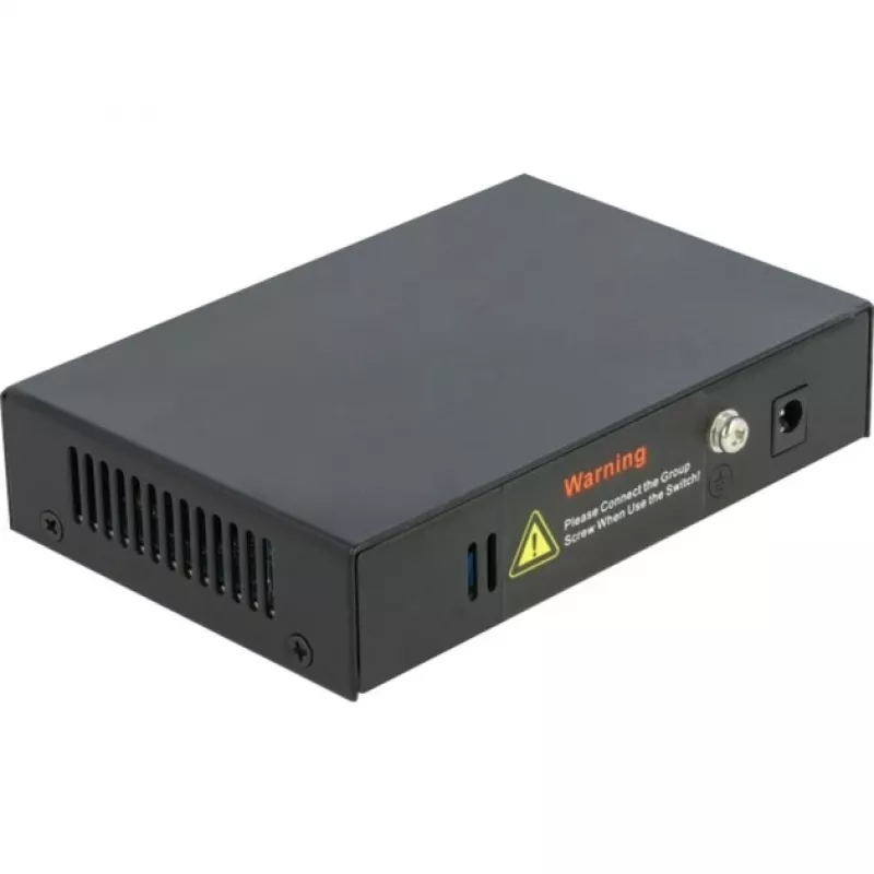 Tinklo komutatorius DeLOCK 87764 Gigabit Ethernet PoE, juodas