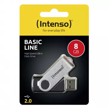 ATMINTINĖ LAIKYKLA FLASH USB2 8GB/3503460 INTENSO