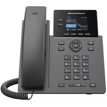 IP telefonas Grandstream GRP2610, 2 linijų, HD garsas, operatorinės klasės VoIP telefonas
