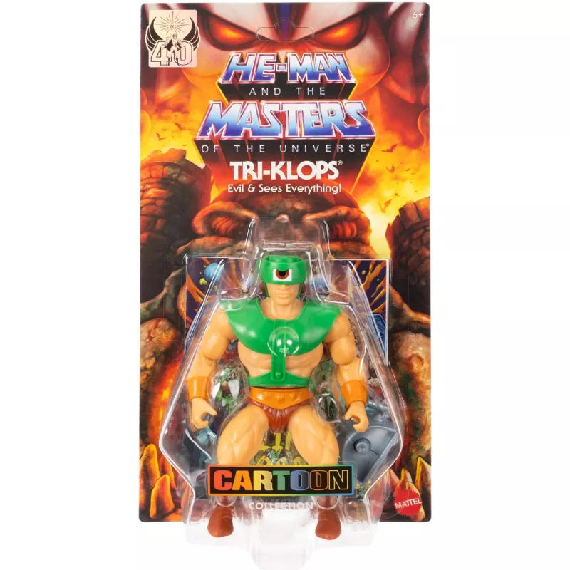 Veiksmo figūrėlė MATTEL M.o.t.U. Origins Tri-Klops 5,5 colio kolekcinė figūrėlė