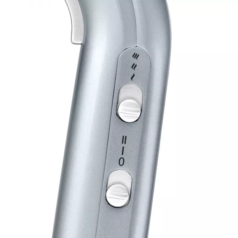 Plaukų džiovintuvas BABYLISS D773DE 2100 W, joninis, 3 šilumos / 2 greičiai, šalto oro pūtimas, 2 antgaliai, metalinis