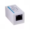 LANBERG jungčių adapteris RJ-45 į RJ-45, moteriška–moteriška, U/UTP Cat5e, baltas