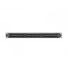 Komutacinis skydas LANBERG PPU5-1048-B 1U, 48 prievadų Cat5e, juodas, 445×102×44,5 mm