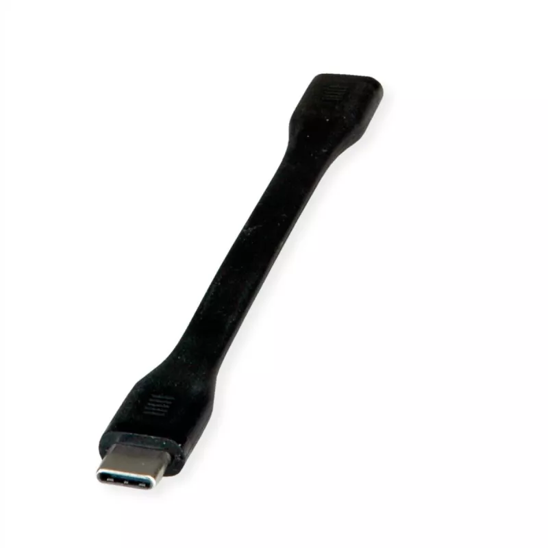 ROLINE kabelis Adapter USB4 Gen3x2 40Gbit/C-C ST/BU Flat - Kabelis - Skaitmeninis/Duomenų