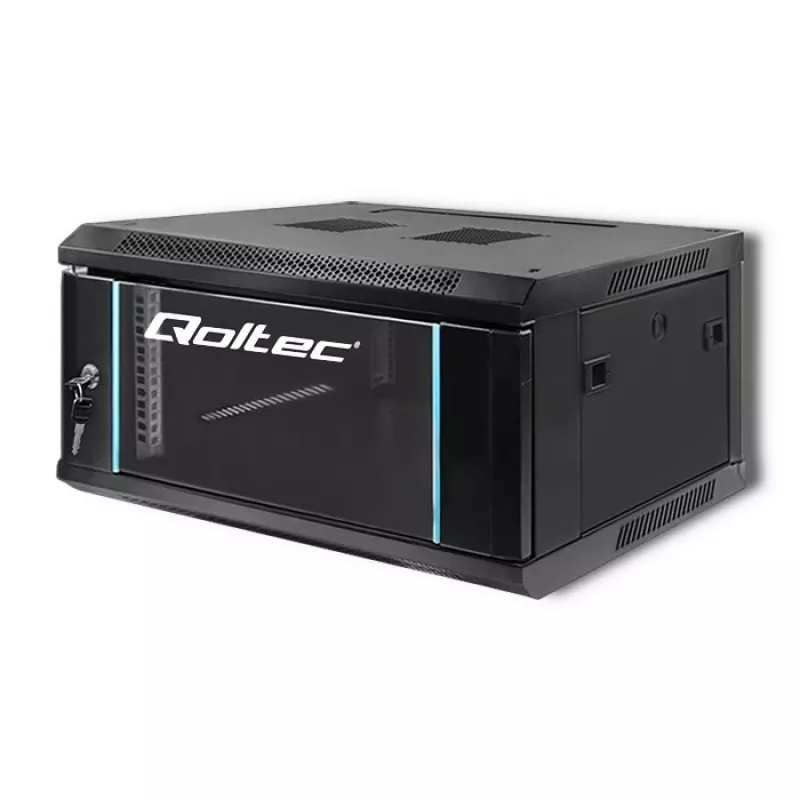 19 colių stovo spinta QOLTEC 54461, 4U, 600x280x450 mm