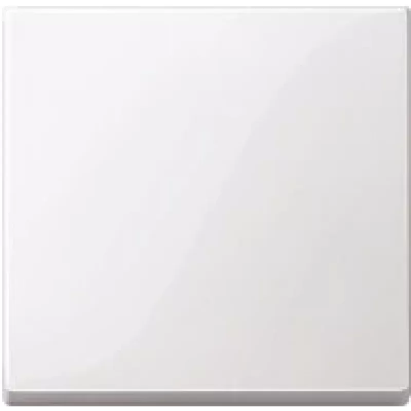 Sieninė plokštė / jungiklio dangtelis Merten 432125, balta, termoplastikas