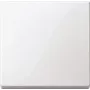 Sieninė plokštė / jungiklio dangtelis Merten 432125, balta, termoplastikas
