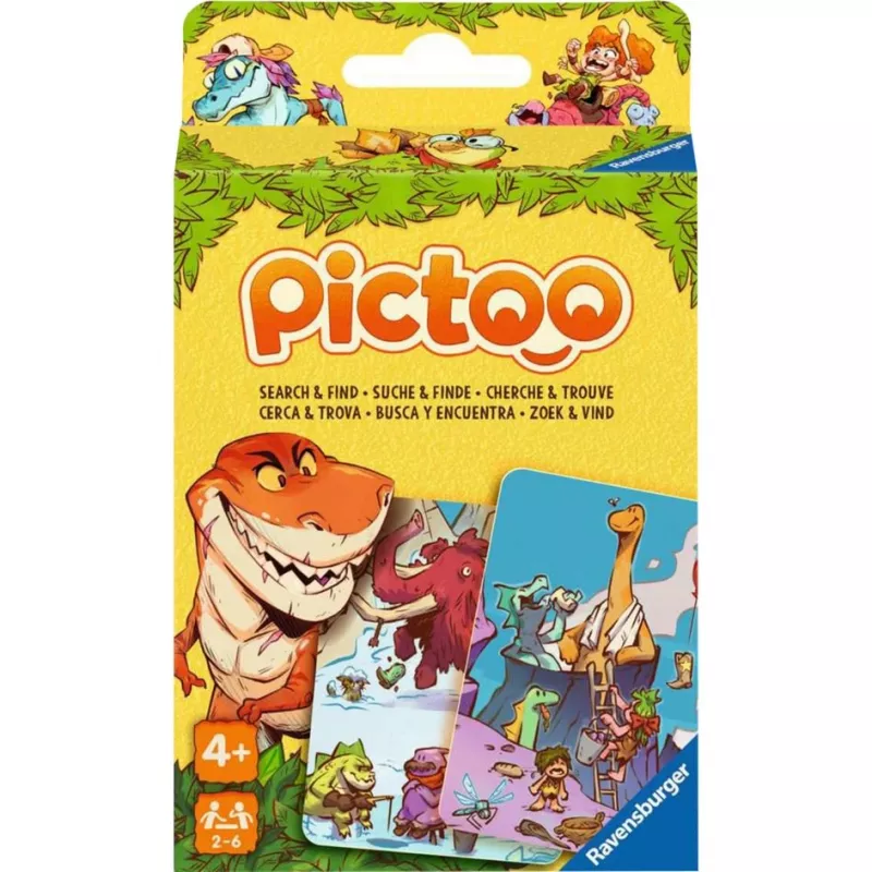 Pictoo Dino-Welt, kortų žaidimas