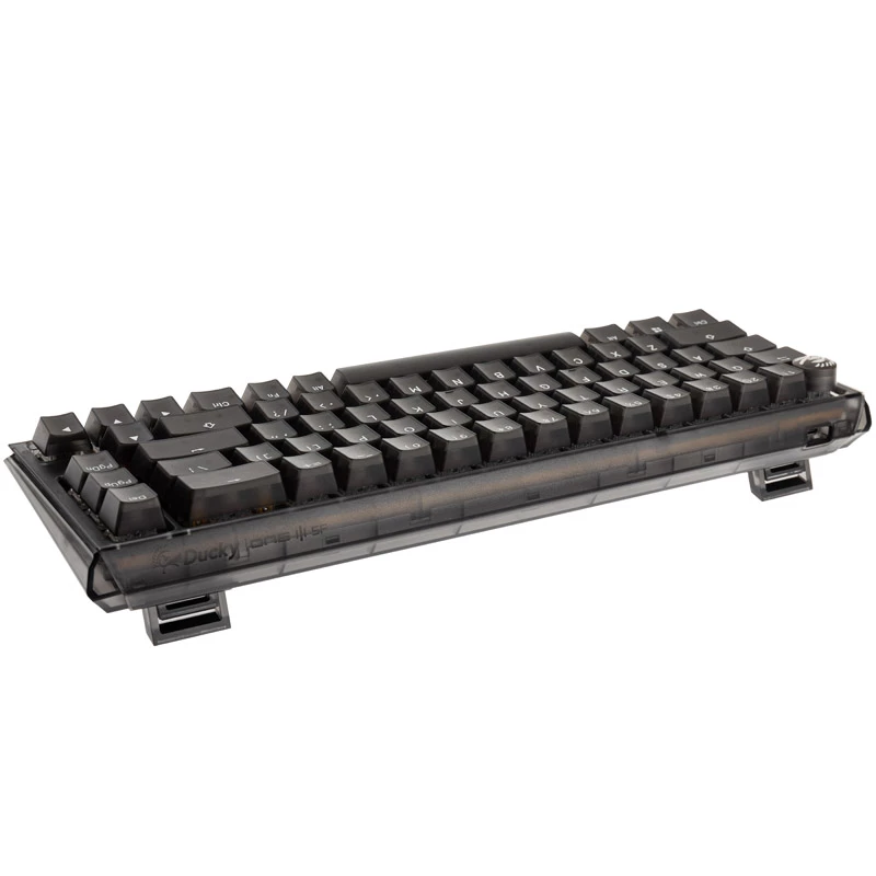 Ducky One 3 Aura SF klaviatūra, žaidimų, USB, QWERTY, US International, juoda