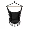 Juoda Forest | Hammock | Brazilian armchair 100x130cm juodas