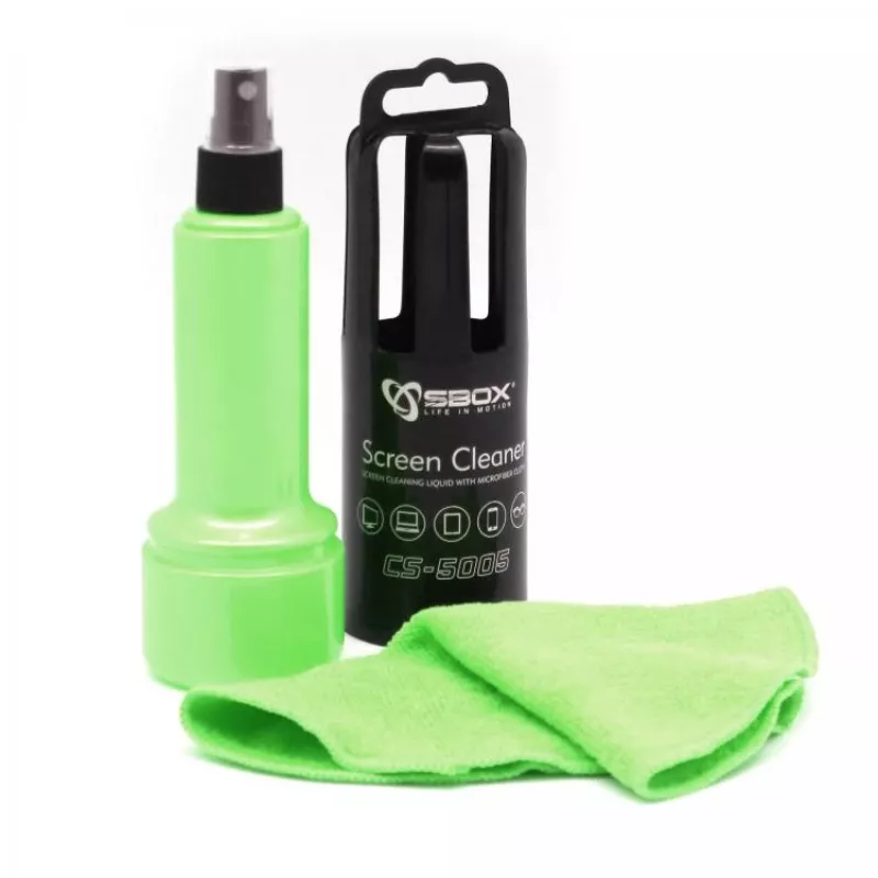 Sbox CS-5005G ekrano valiklis 150 ml žalias