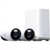 „Anker Eufy eufyCam E330 (Professional)“ – 2 kamerų rinkinys – tinklo stebėjimo kamera – lauko zona – atspari oro sąlygoms – spalvota (dieną/naktį) – 8 MP – 3840 x 2160 – 4K – garsas – „Wi-Fi“ – 2