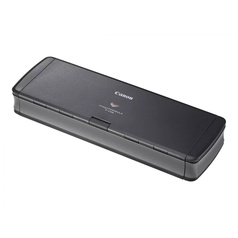 Canon imageFORMULA P-215II nešiojamasis dvipusio skenavimo dokumentų skaitytuvas, 216 x 1000 mm, 600 x 600 DPI, 24 bit, lakštinis skaitytuvas, juoda, pilka, CMOS CIS