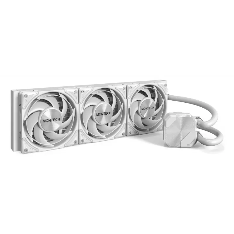 Montech HyperFlow Silent AiO skysčio aušinimas - 360 mm, balta
