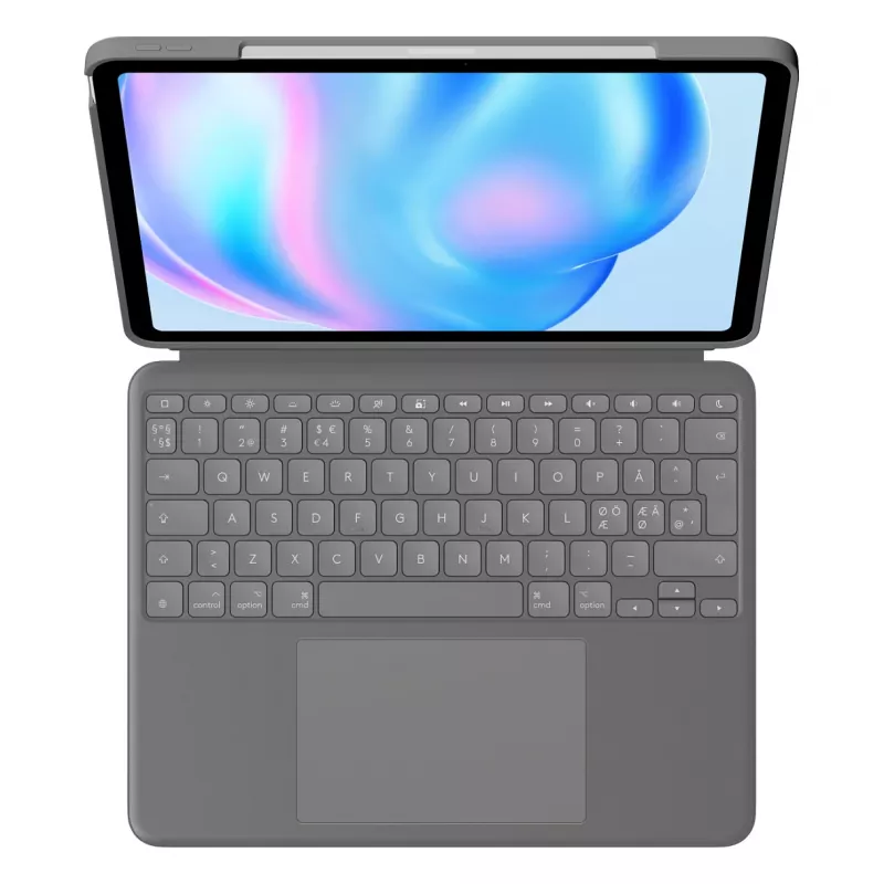 Logitech Combo Touch klaviatūra QWERTY danų suomių norvegų švedų Smart Connector pilka
