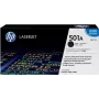HP 501A tonerio kasetė 1 vnt. Originali juoda