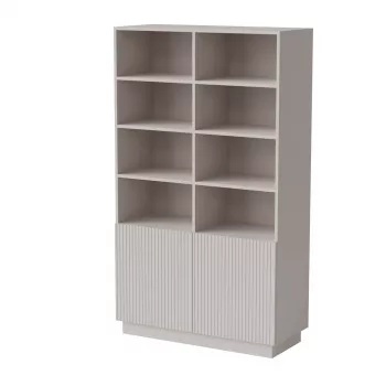 Spintelė Cama Meble LIVERTI knygų lentyna 100×420×1705 mm kašmyro spalvos