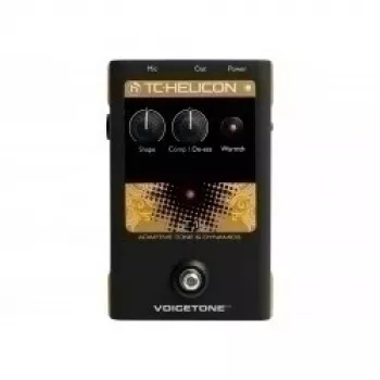 Vokalinis dinamizatorius TC-Helicon VoiceTone T1 — realaus laiko vokalo apdorojimas scenai ir studijai