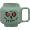 LEGO keraminis puodelis Žalias skeletas, didelis