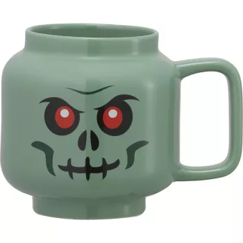 LEGO keraminis puodelis Žalias skeletas, didelis
