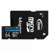 Flash kortelė Micro-SD 64GB-XC Team Elite A1 V30 - Micro SD (TEAUSDX64GIV30A103)