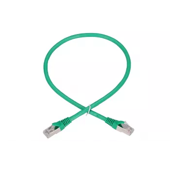 Tinklo kabelis Extralink LAN Patchcord Kat.6 FTP RJ-45 Cat6 0,5 m žalias