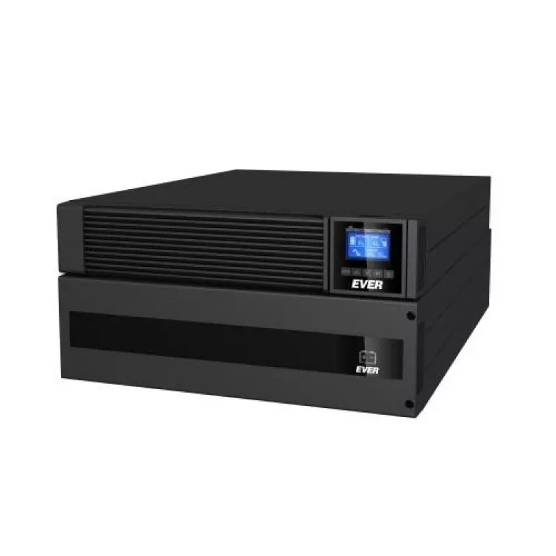 UPS EVER POWERLINE RT Plus 6 kVA T/PWPLRT-116K00/00 — Internetinis dvigubos konversijos stovo/bokšto UPS 6kVA