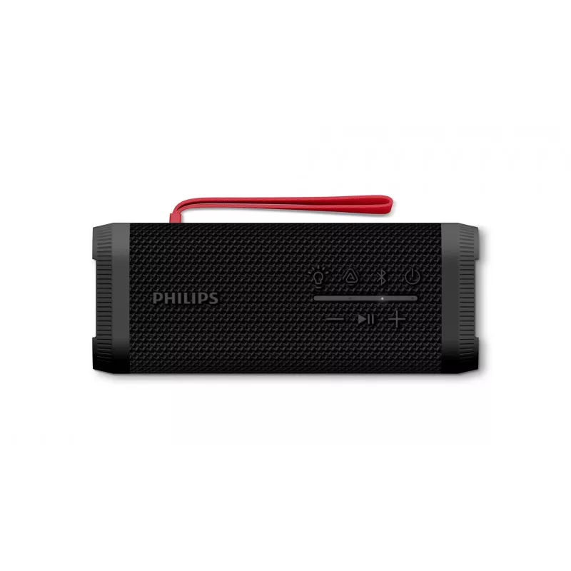 2.1 nešiojamoji garsiakalbių sistema Philips TAS2000B/00 juoda, 10 W RMS, 4,8 cm tvarkyklės, Bluetooth, IPX5