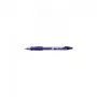 Rašiklis BIC 829158 — užsegamas įtraukiamas, mėlynas rašalas, permatomas korpusas, 12 vnt. pakuotė