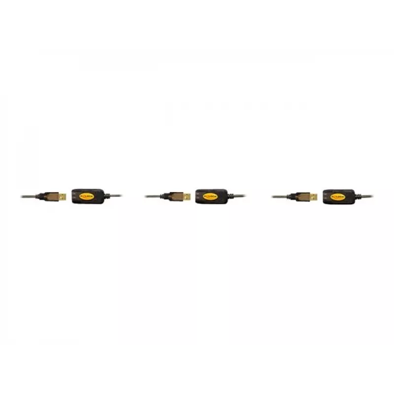 USB laidas DeLOCK 82446 USB 2.0 10 m juodas