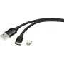 Renkforce RF-4746074 USB laidas 1 m USB 2.0 USB A Micro-USB B Juodas (RF-4746074)