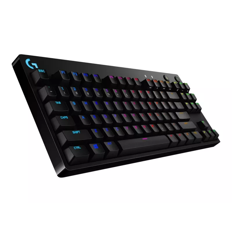 Mechaninė žaidimų klaviatūra Logitech G G PRO Tenkeyless RGB LED laidinė