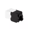 LogiLink NK4066 Keystone modulis, plokščias, juodas baltas RJ-45