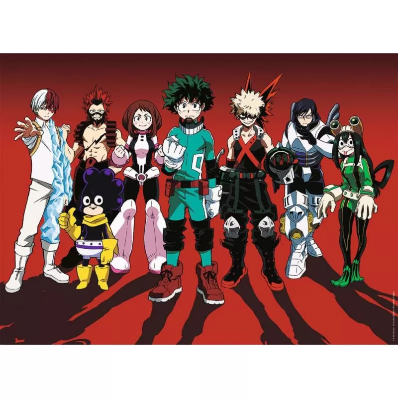 Dėlionė My Hero Academia - Superhelden (500 dalių)