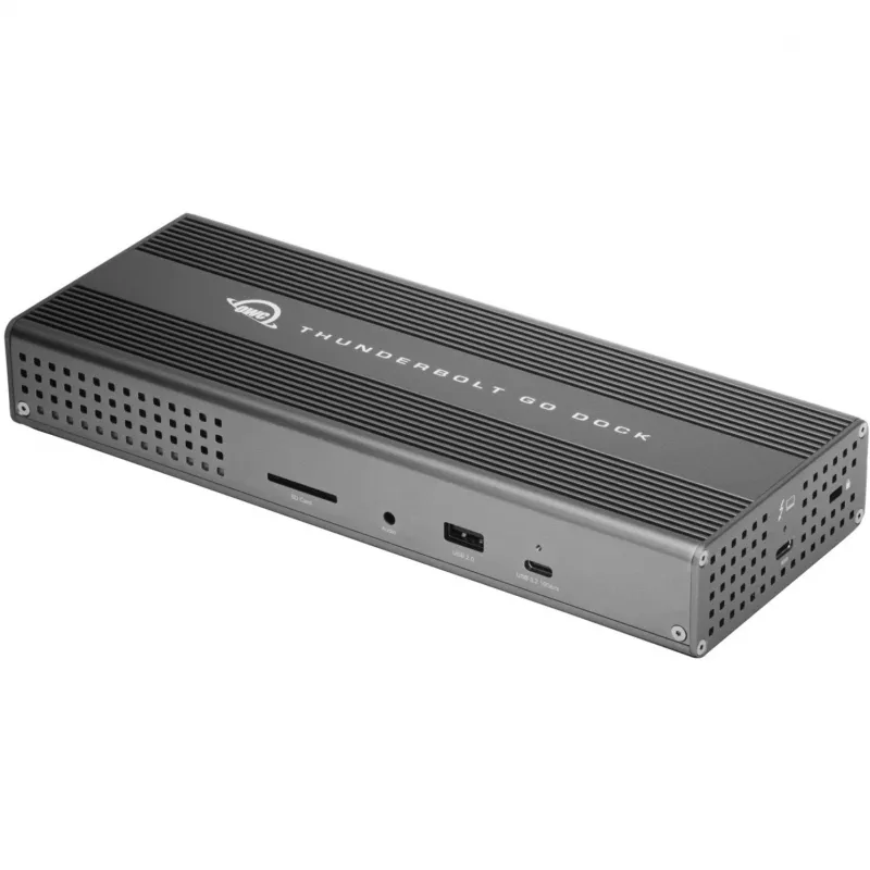 OWC Go Dock - dokinimo stotelė - Thunderbolt 4 - HDMI, 2 x Thunderbolt 4 - GigE, 2.5 GigE - 120 vatų