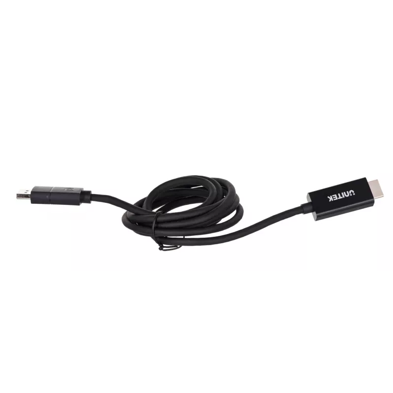 UNITEK kabelis DisplayPort 1.2, HDMI, 4K@60HZ, 1,8M, V1608A