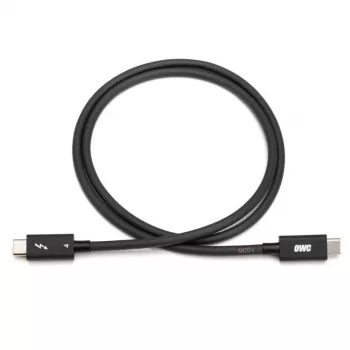 OWC Thunderbolt 4/USB-C laidas 0,7 m juodas - Laidas - Skaitmeninis/Duomenų