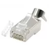 RJ45 jungtys GEMBIRD CAT7 8P8C auksuotos 15µ FTP/SFTP pakuotėje 50 vnt.