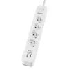 Apsauginis daugiagyslis lizdas PROTECT 4PL 1A1C USB T/LZ12-PRO015/1000