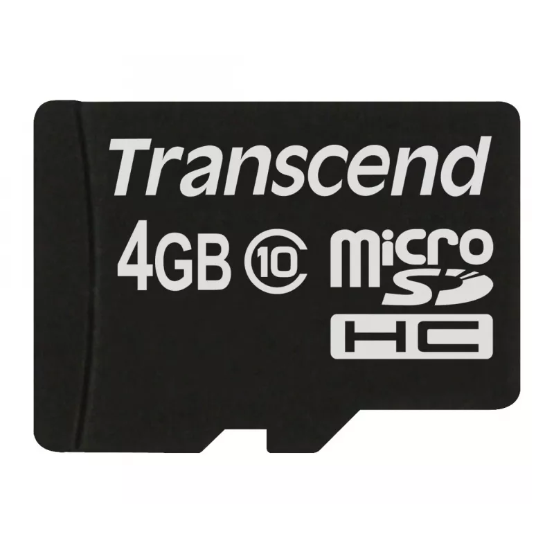 Flash atmintis Transcend 4 GB MicroSDHC Class 10 TS4GUSDC10