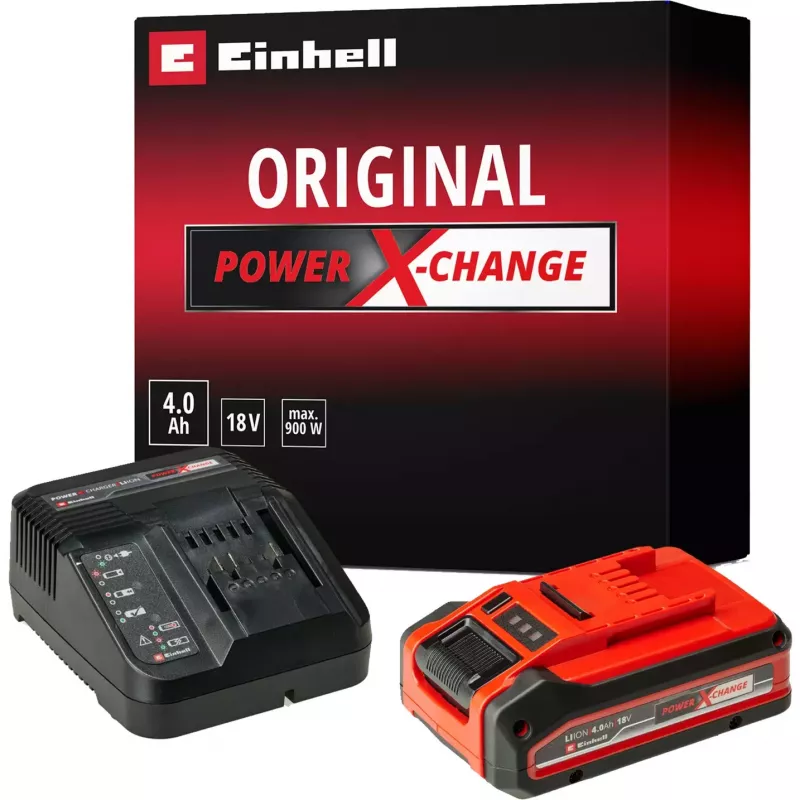 Baterijų blokas EINHELL Power X-Change PXC Starter Kit 18V 4000mAh (MPN 4512159)