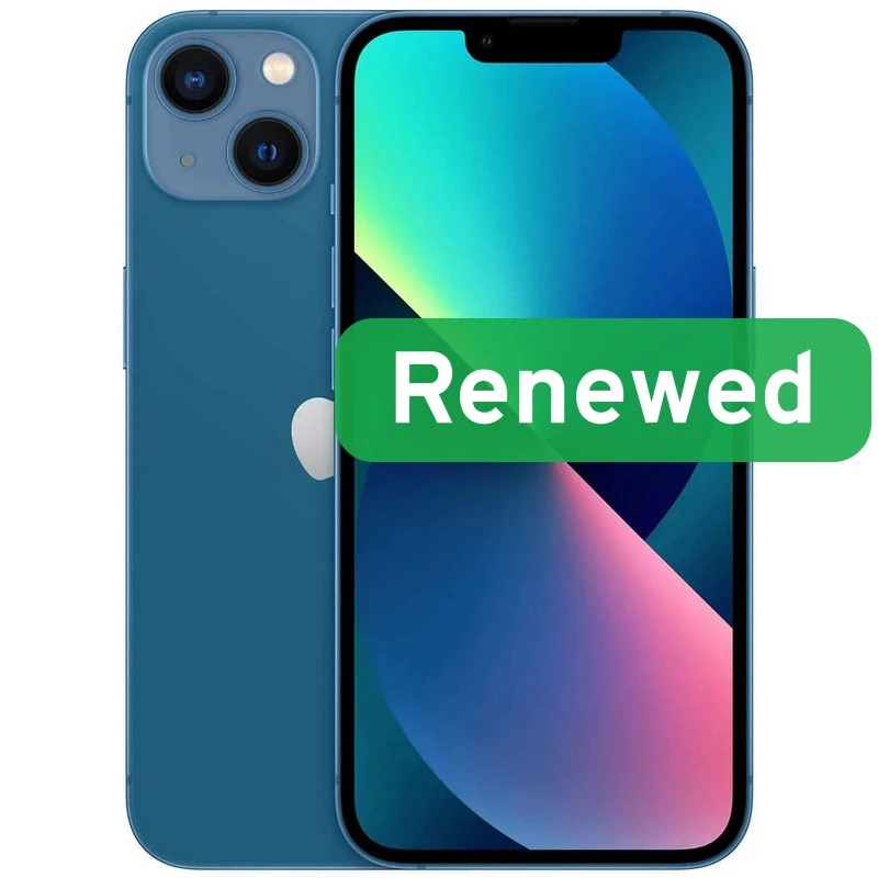 A klasės | Apple iPhone 13 | 6,1 colio Super Retina XDR OLED | 5G | 128GB | Mėlyna | iOS | Apple Renew