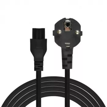 Maitinimo laidas Savio Strom IEC 60320 C5 CEE 7/7 3m juodas C5 jungtis C tipo