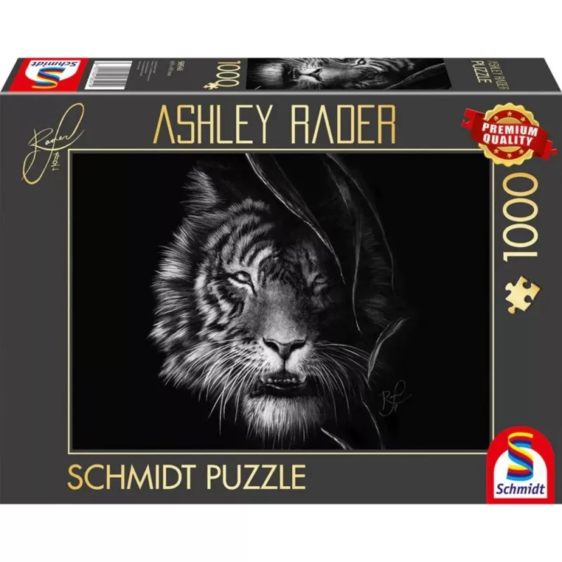 Ashley Rader: Wilderness - Tiger, In the Sign of Freedom, dėlionė 1000 dalių