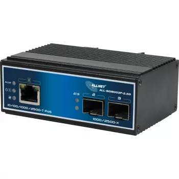 Pramoninis PoE komutatorius ALLNET ALL-SGI8003P-2.5G — 3 prievadai 2.5G, PoE