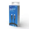 „Savio“ USB-C – USB-C laidas CL-174 1 m juodas USB 3.2 Gen 1
