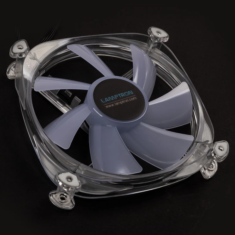 LAMPTRON Icecloud+ ARGB 120 mm trigubas PWM ventiliatorių rinkinys - juoda