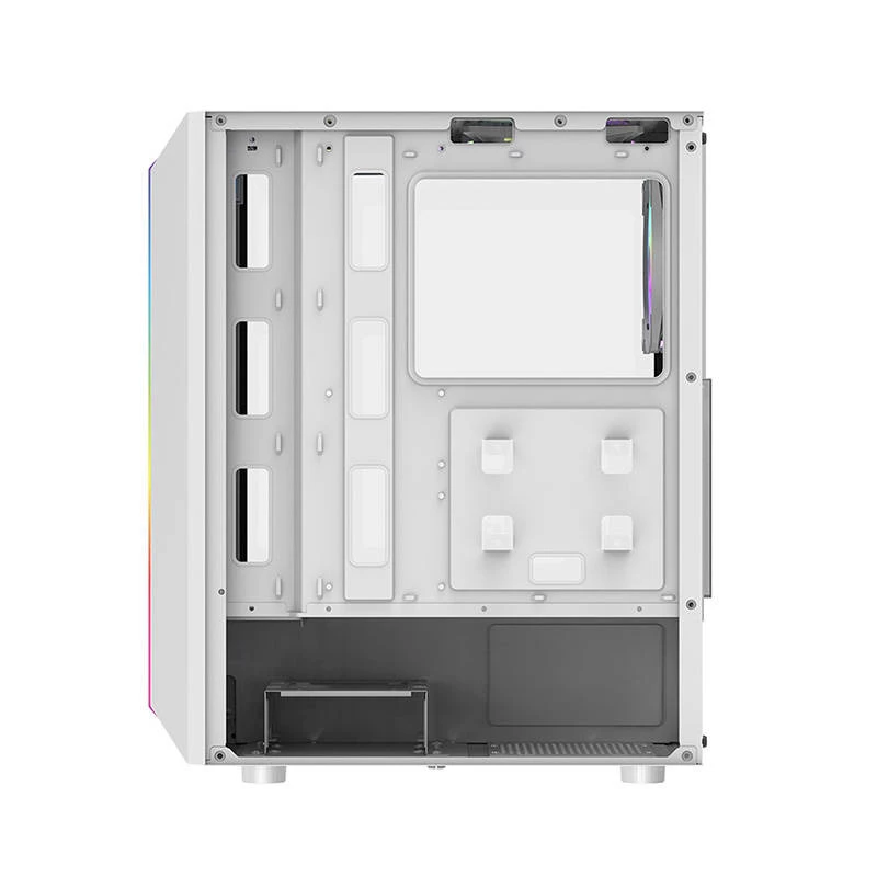 PC korpusas darkFlash DK151 Midi Tower baltas