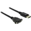 DisplayPort laidas DeLOCK 85114 1 m M-F juodas